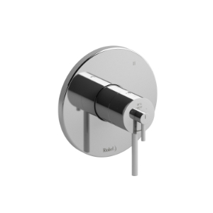 RIOBEL CSTM45C 3-Way Thermostatic Pressure Balance Trim, 6.3 gpm Shower, Chrome