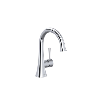 RIOBEL ED00C ED00 Edge Single Hole Bathroom Faucet, 1.3 gpm Flow Rate, 5 in H Spout, 1 Handle, 1 Faucet Hole, Chrome