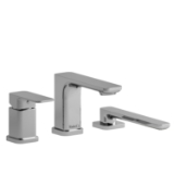 RIOBEL EQ16C-EX Equinox Tub Filler, 6.0 gpm Flow Rate, Chrome