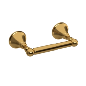 Riobel® MM3BG Momenti™ Toilet Paper Holder, Brushed Gold