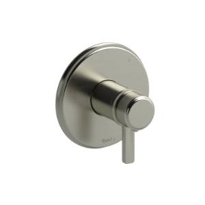 RIOBEL MMRD45JBN-SPEX 3-Way Thermostatic Pressure Balance Trim, 6.3 gpm Shower, Brushed Nickel