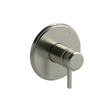 RIOBEL MMRD45LBN 3-Way Thermostatic Pressure Balance Trim, 6.3 gpm Shower, Brushed Nickel