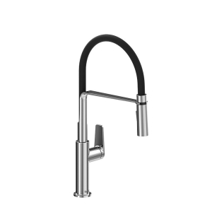 RIOBEL MY101C Mythic Kitchen Faucet Pulldown Single Trattoria, 1.8 gpm Flow Rate, Chrome