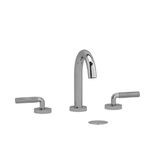Riobel® RU08LKNC Riu™ Widespread Lavatory Faucet With C-Spout, Chrome