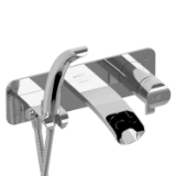 RIOBEL SA07C Salomé Tub Filler, 11.0 gpm Flow Rate, Chrome