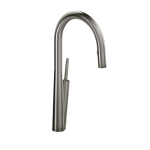RIOBEL SC101SS Solstice Kitchen Faucet Pulldown Single Trattoria, 1.6 gpm Flow Rate, Stainless Steel