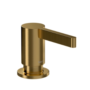 Riobel® SD7BG Soap Dispenser, Brushed Gold
