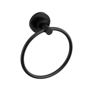 Riobel® ST7BK Star Towel Ring, Black