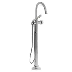 Riobel® TMMRD39XC Momenti Tub Filler, 6 gpm Flow Rate, Chrome