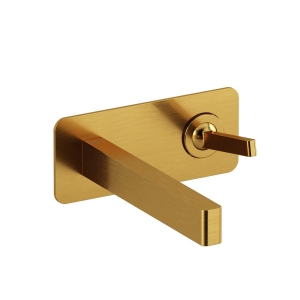 Riobel® TPX360BG Paradox™ Wall Mount 360° Lavatory Faucet Trim, Brushed Gold