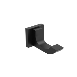 Riobel® ZO0BK Zendo™ Robe Hook, Black