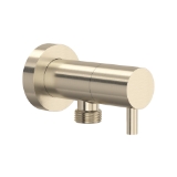 Rohl® 0327WOSTN Handshower Outlet With Integrated Volume Control, Satin Nickel