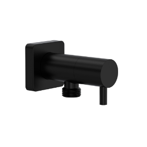 Rohl® 0427WOMB Handshower Outlet With Integrated Volume Control, Matte Black