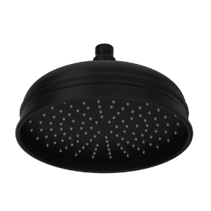 Rohl® 1037/8MB 9 in Rain Showerhead, Matte Black