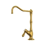 Rohl® A1435LMULB-2 Acqui® Traditional Filtration, 0.5 gpm Flow Rate, Column Spout, Unlacquered Brass