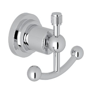 Rohl® A1481IWAPC Campo™ Double Robe Hook, Polished Chrome