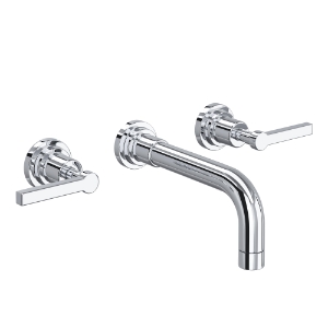 Rohl® A2207LMAPCTO-2 Lombardia® Wall Mount Lavatory Faucet Trim, Polished Chrome