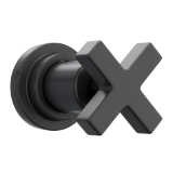 Rohl® A4212XMMBTO Lombardia® Trim For Volume Control And Diverter, Matte Black