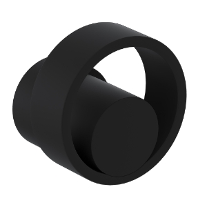 Rohl® EC18W2IWMB Eclissi™ Trim For Volume Control And Diverter, Matte Black