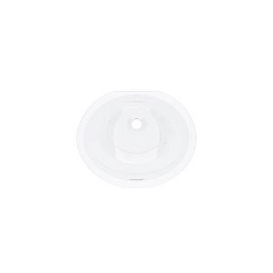 Rohl® ERUB1916OVWH Eirene™ 19" x 16" Undermount Oval Lavatory Sink, White (WH)