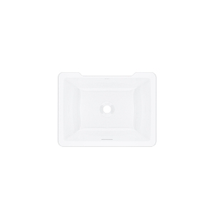 Rohl® ERUB2015RTWH Eirene™ 20" x 15" Undermount Rectangular Lavatory Sink, White (WH)