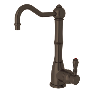 Rohl® G1445LMTCB-2 Traditional Hot Water Dispenser, Deck Mounting, Tuscan Brass