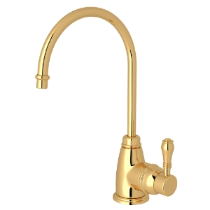 Rohl® G1655LMIB-2 Traditional Hot Water Dispenser, Deck Mounting, Italian Brass