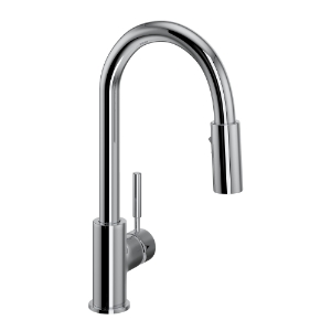 Rohl® R7519APC Lux™ Modern Kitchen Faucet, Polished Chrome, 1.8 gpm Flow Rate