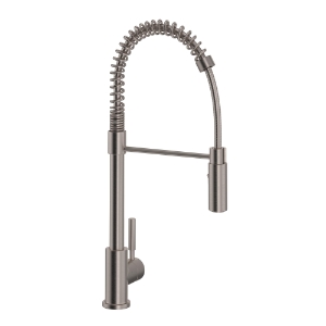 Rohl® R7521STN Lux™ Modern Kitchen Faucet, 1.8 gpm Flow Rate, Satin Nickel, 1 Faucet Hole