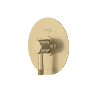 Rohl® TAM13W1LMAG Amahle™ 3/4" Thermostatic Trim Without Volume Control, Antique Gold