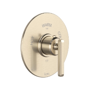 Rohl® TAP13W1LMSTN Apothecary™ 3/4" Thermostatic Trim Without Volume Control, Satin Nickel