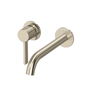Rohl® TTE01W2LMSTN Tenerife™ Wall Mount Single Handle Lavatory Faucet Trim, Satin Nickel