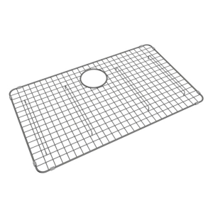 Rohl® WSGRSS3018BKS Wire Sink Grid For RSS3018 And RSA3018 Kitchen Sinks, Black Stainless Steel