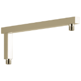 DELTA® RP100815PNPR Universal Showering Components Angular Shower Arm & Flange, Polished Nickel