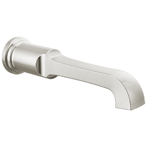 DELTA® RP102061SSPR Tetra™ Non-Diverter Tub Spout, ABS Plastic, Lumicoat® Stainless