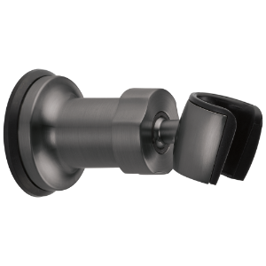 DELTA® RP61294KSPR Adjustable Shower Holder, Universal Mounting, Lumicoat Black Stainless