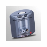 Novent® 86692 Universal Locking Refrigerant Cap, 1/4 in Thread, Silver