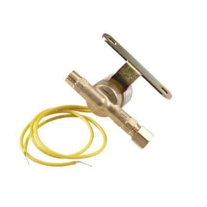 Aprilaire® 4040 Replacement Solenoid Valve, For Use With Models 800, 330, 445, 110, 112, 350 and 360 Commercial and Residential Aprilaire Humidifier, 24 V, 60 Hz, Metal/Brass, Silver/Gold/Yellow