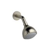 Riobel® 308BN-WS 4" 3-Function Showerhead With Arm, Brushed Nickel