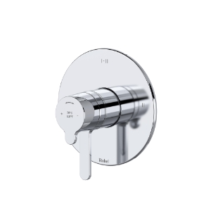 Riobel® TNB23C Nibi™ 1/2" Thermostatic & Pressure Balance Trim With 3 Functions, Chrome