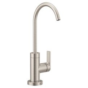 Moen® S5550SRS SIP™ Beverage Faucet, 1.5 gpm, Spot Resist™ Stainless, 1 Handle