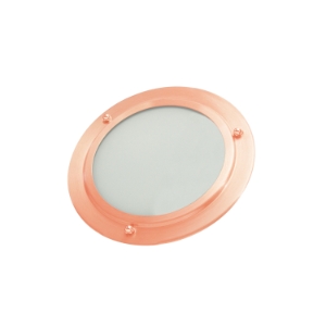 THERMASOL® SL-COP Dimmable Shower Light with Plated Bezel, Copper