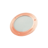 THERMASOL® SL-COP Dimmable Shower Light with Plated Bezel, Copper