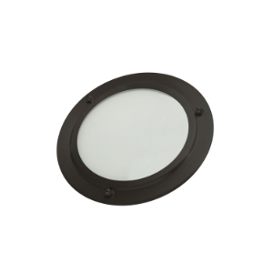 THERMASOL® SL-MB Dimmable Shower Light with Plated Bezel, Matte Black