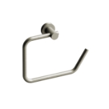 RIOBEL ST3BN Cross Collection Toilet Paper Holder Momenti, Brushed Nickel