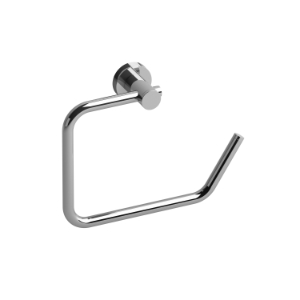 Riobel® ST3C Cross Collection Toilet Paper Holder Momenti, Chrome