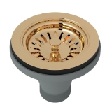 Perrin & Rowe® 735EG Basket Strainer, English Gold