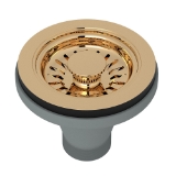 Perrin & Rowe® 738EG Basket Strainer, English Gold
