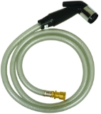 Sioux Chief 242-10 Kitchen Hose Kit With Universal Coupling Connection, Black Head