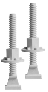 Sioux Chief PlumbPerfect™ 427-PB 42 Series Closet Bolt, 3-1/2 in x 1-15/16 to 2-15/16 in L Thread, 2-1/2 to 3-1/2 in OAL, Brass